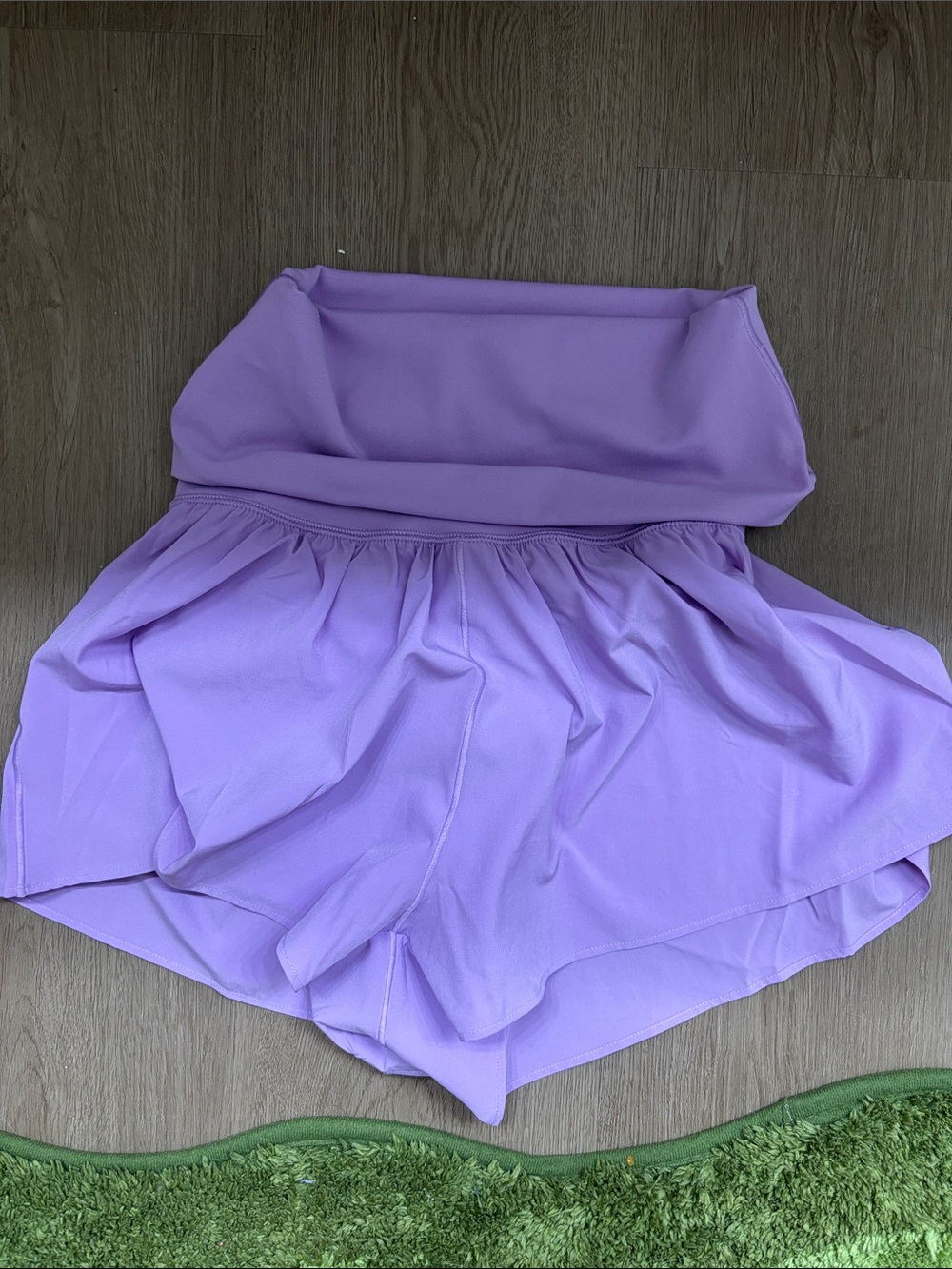 Aerie Lilac High-Waist Short with Foldover Waistband